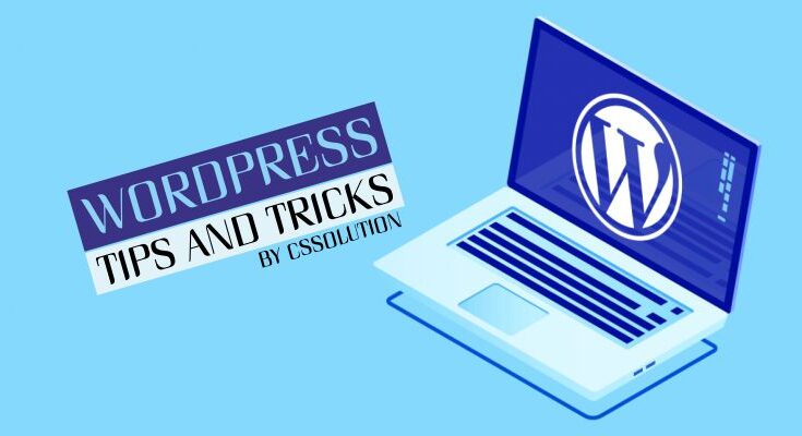 wordpress tips and tricks